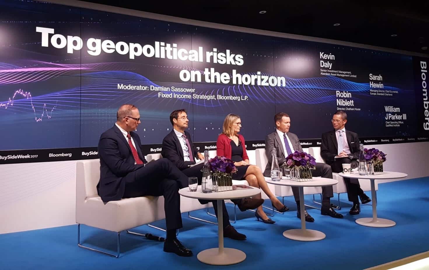 Dr. Parker joins a Bloomberg Discussion in London.